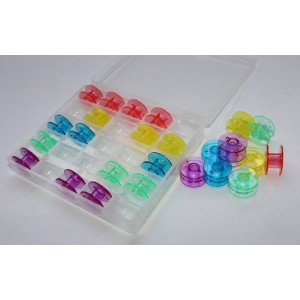 Caja porta canillas de colores