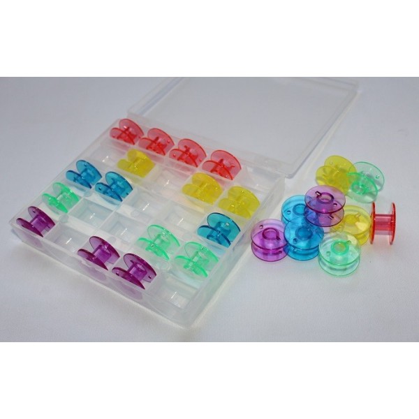 Caja porta canillas de colores