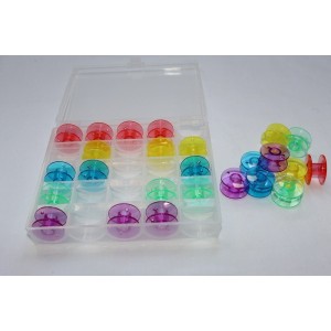 Caja porta canillas de colores