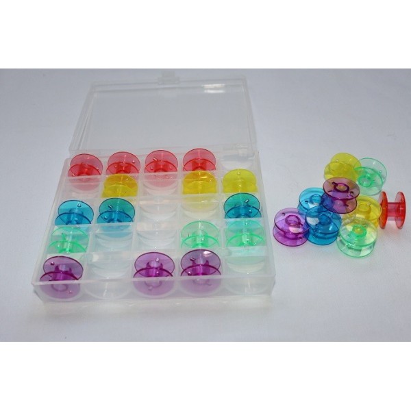 Caja porta canillas de colores