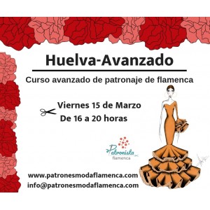 Huelva. Curso avanzado al patronaje de flamenca