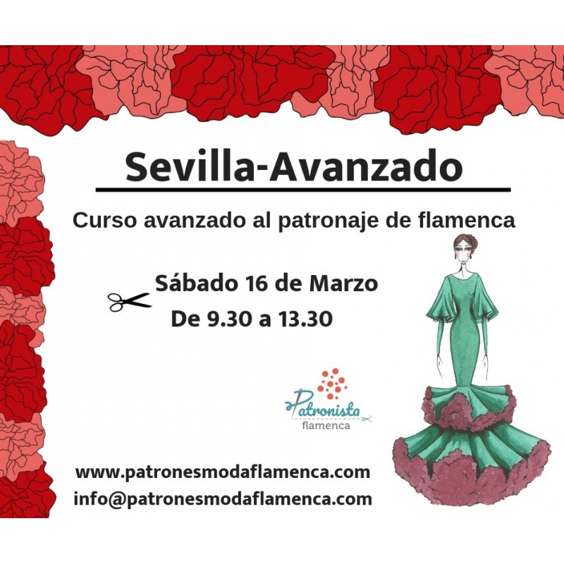 Huelva. Curso avanzado al patronaje de flamenca