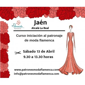 Málaga. Curso iniciación al patronaje de flamenca