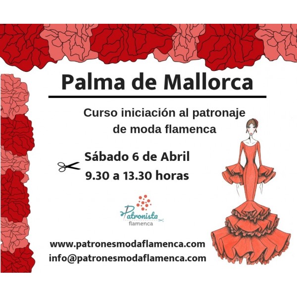 Málaga. Curso iniciación al patronaje de flamenca