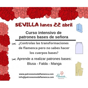 Sevilla. Curso de patrones bases de señora