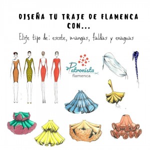 Diseña tu traje de flamenca