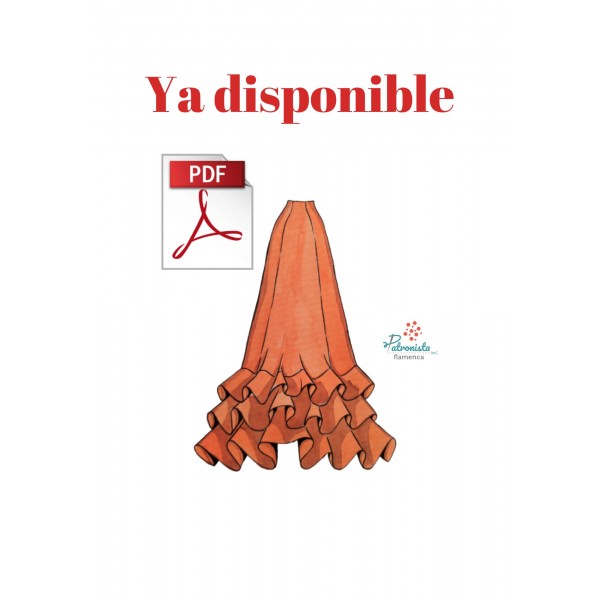 T.54 Enagua desde cintura PDF descargable