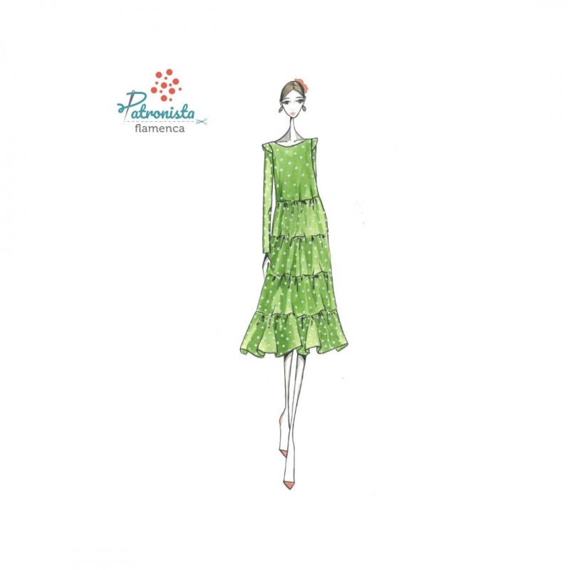 vestido verde