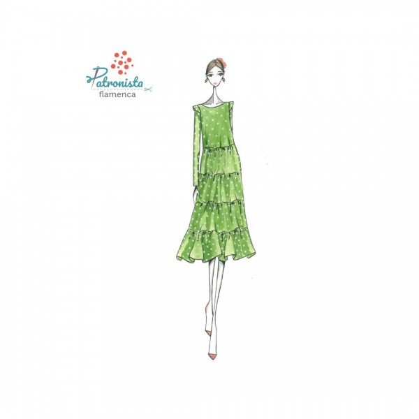 vestido verde vestido verde