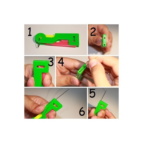 Enhebrador automático